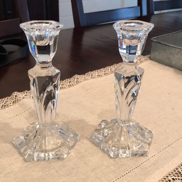 Other - Crystal Candlesticks